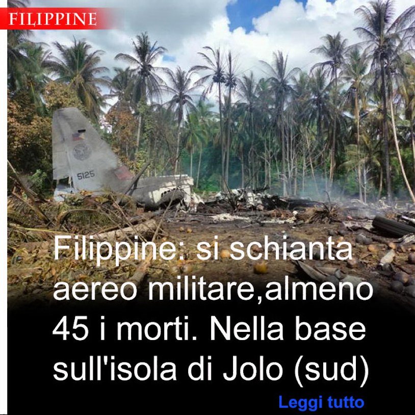 45 dead Philippines Plane Crash